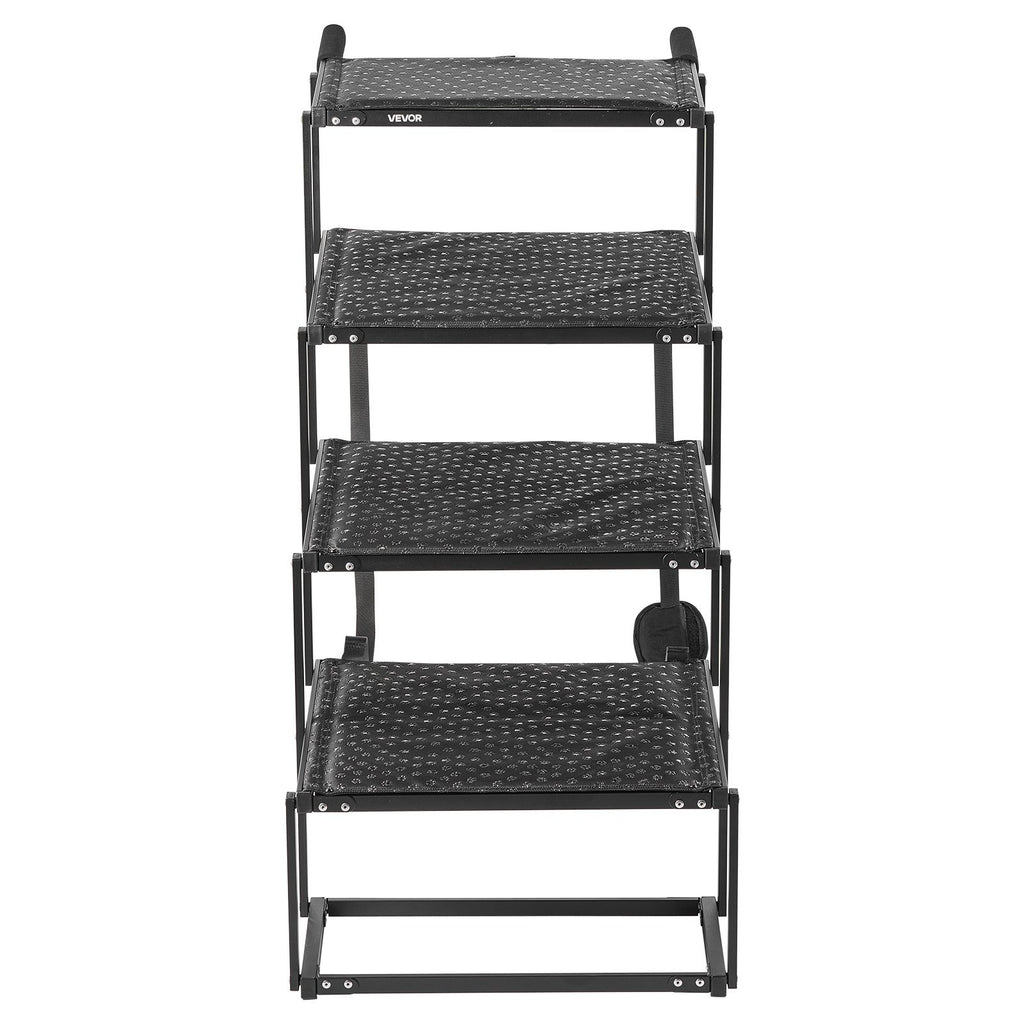 Hunde-Treppe „Sanfter Aufstieg" – 4 Stufen, faltbar, fürs Auto, Bett & Sofa